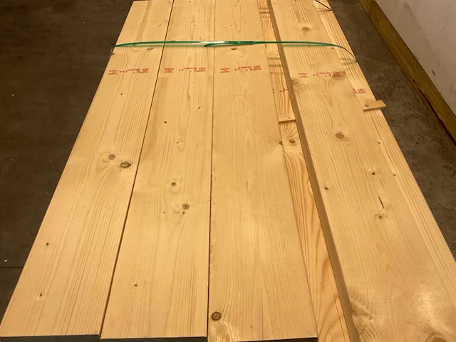 Vuren balk geschaafd 540x20x6,3 cm (25x) - afbeelding 4 van  7