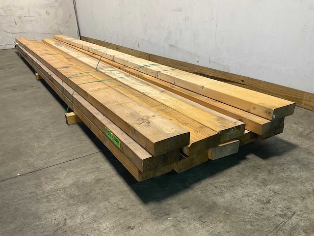 Vuren balk geschaafd 540x20x7,5 cm (11x) - afbeelding 5 van  7