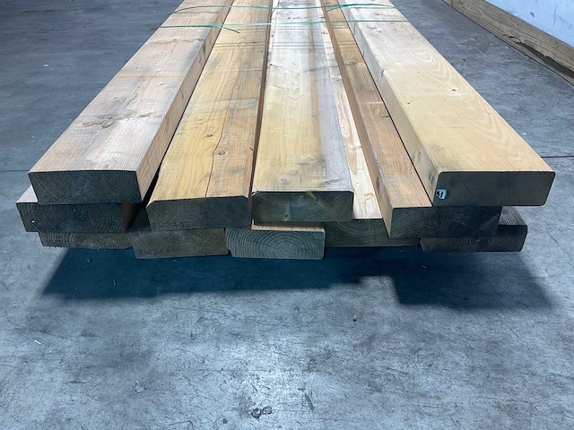 Vuren balk geschaafd 540x20x7,5 cm (11x) - afbeelding 6 van  7