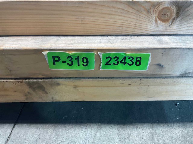 Vuren balk geschaafd 540x20x7,5 cm (11x) - afbeelding 7 van  7