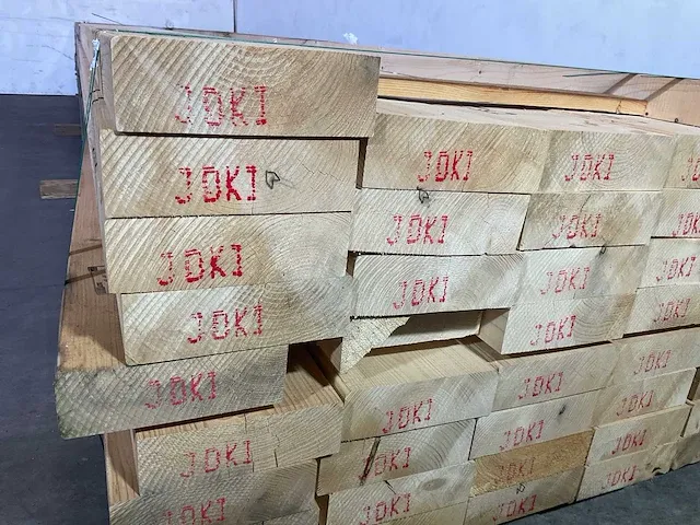 Vuren balk geschaafd 600x22x7 cm (4x) - afbeelding 4 van  5