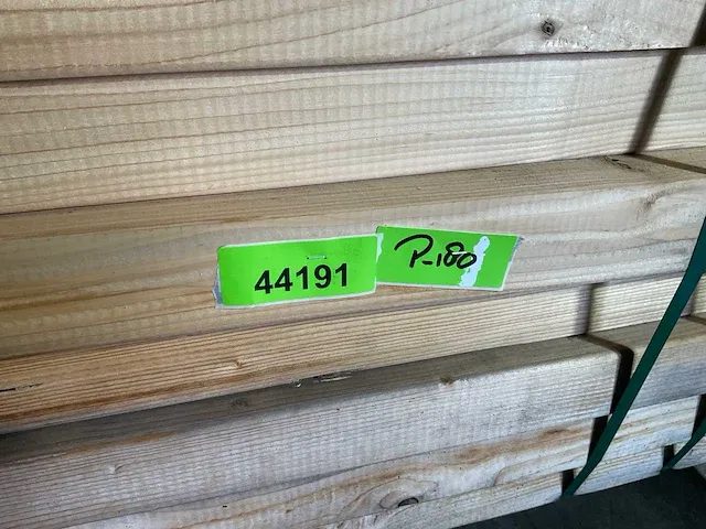 Vuren balk geschaafd 600x22x7 cm (4x) - afbeelding 5 van  5