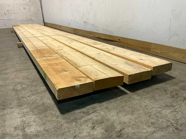 Vuren balk geschaafd 600x22x7 cm (4x) - afbeelding 6 van  9