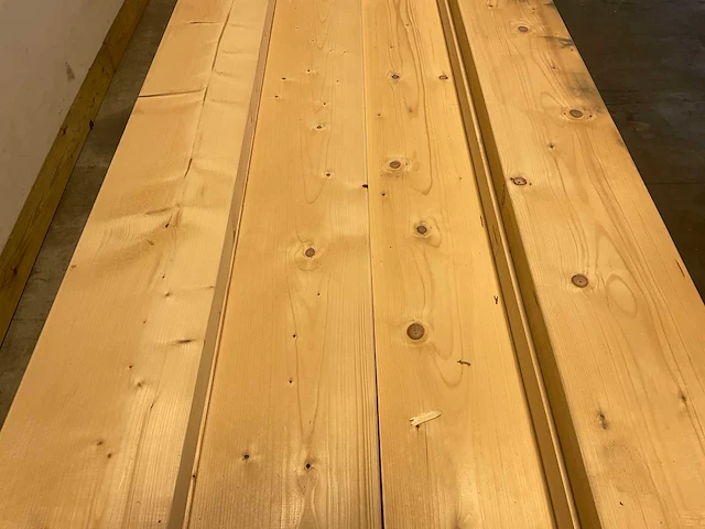 Vuren balk geschaafd 600x27.5x7.5 cm (6x) - afbeelding 4 van  7