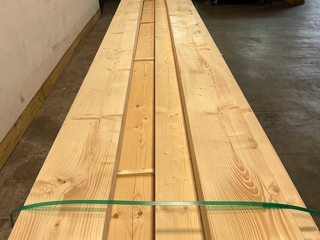 Vuren balk geschaafd 600x27x9,5 cm (6x) - afbeelding 3 van  7