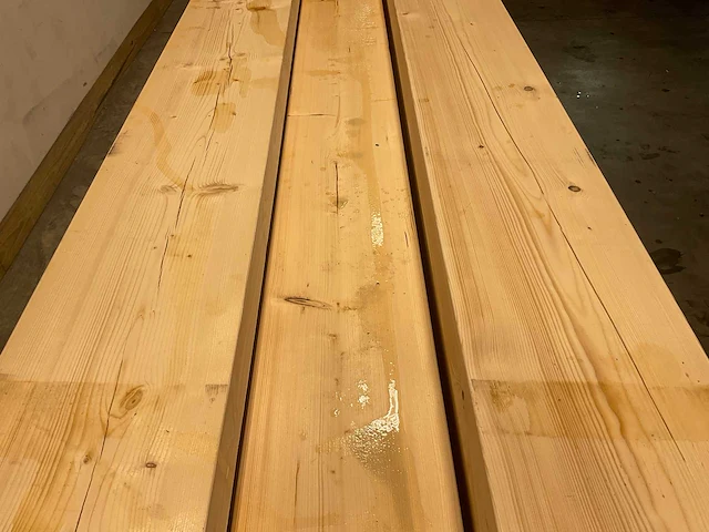 Vuren balk geschaafd 600x30x10 cm (10x) - afbeelding 5 van  7