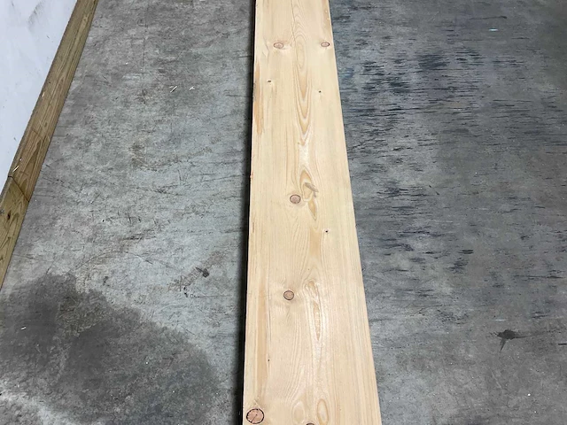 Vuren balk geschaafd 600x30x10 cm - afbeelding 3 van  6
