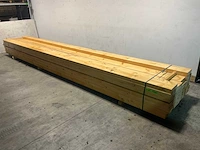 Vuren balk geschaafd 630x25x7,5 cm (15x) - afbeelding 1 van  6