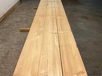 Vuren balk geschaafd 630x27,5x7,5 cm (9x) - afbeelding 4 van  7