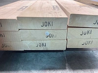 Vuren balk geschaafd 630x27,5x7,5 cm (9x) - afbeelding 6 van  7