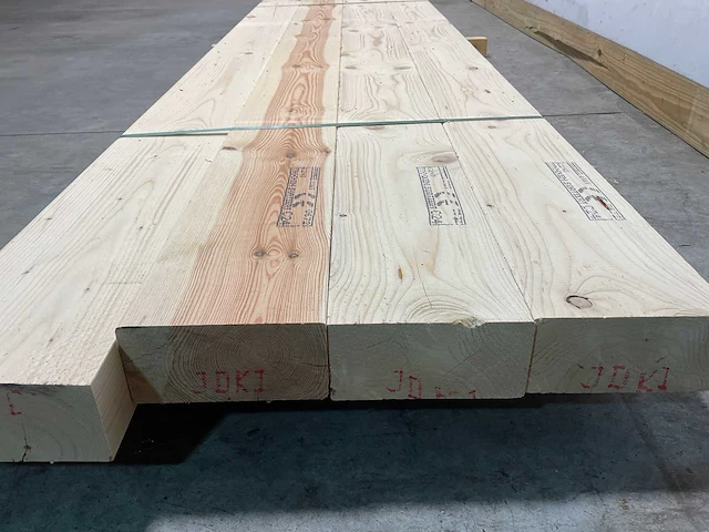 Vuren balk geschaafd 660x20x10 cm (4x) - afbeelding 5 van  5