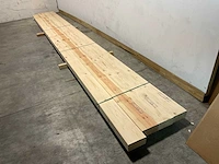 Vuren balk geschaafd 660x20x10 cm (4x) - afbeelding 2 van  5