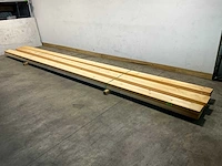 Vuren balk geschaafd 660x22x7 cm (7x) - afbeelding 1 van  9