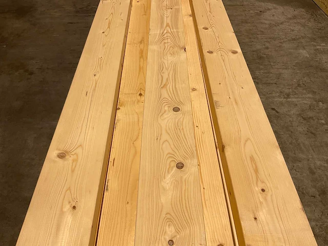 Vuren balk geschaafd 660x22x7 cm (7x) - afbeelding 5 van  9