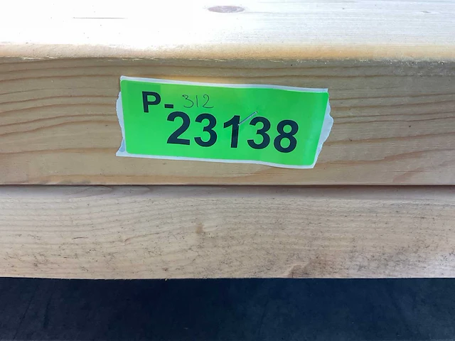 Vuren balk geschaafd 660x22x7 cm (7x) - afbeelding 9 van  9