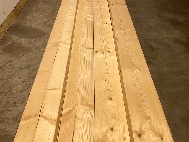 Vuren balk geschaafd 660x25x10 cm (6x) - afbeelding 4 van  7