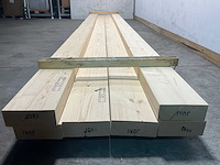 Vuren balk geschaafd 660x25x10 cm (6x) - afbeelding 5 van  7