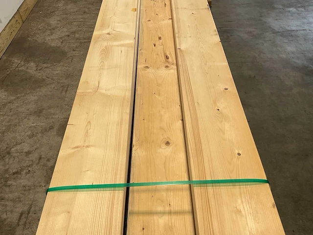 Vuren balk geschaafd 660x29x7 cm (10x) - afbeelding 3 van  7
