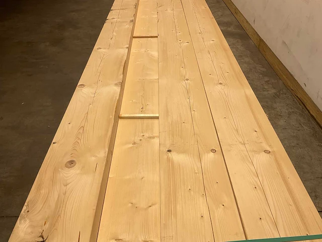 Vuren balk geschaafd 660x30x10 cm (5x) - afbeelding 3 van  7