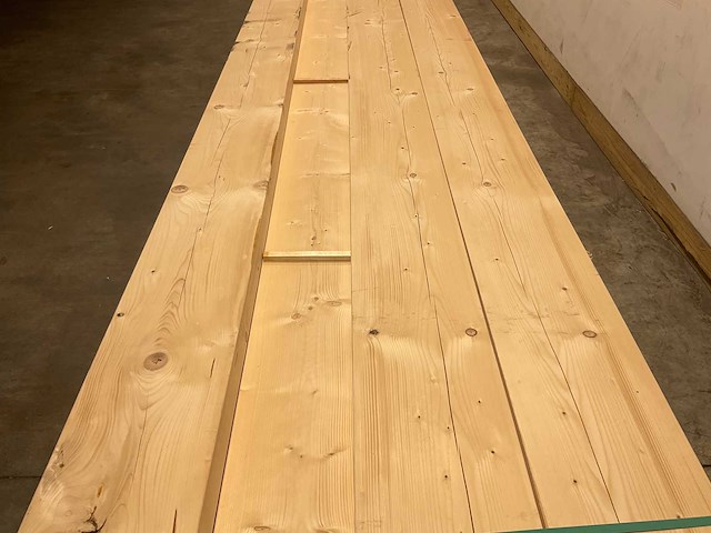 Vuren balk geschaafd 660x30x10 cm (5x) - afbeelding 3 van  7