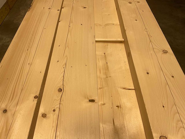 Vuren balk geschaafd 660x30x10 cm (5x) - afbeelding 3 van  6