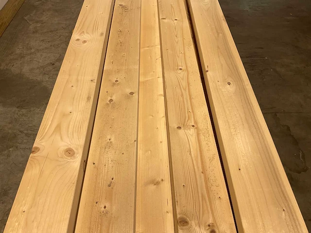 Vuren balk geschaafd 690x20x7,5 cm (16x) - afbeelding 3 van  7