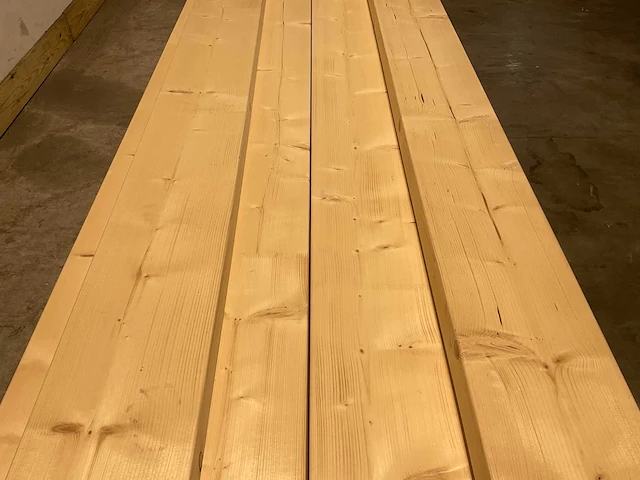 Vuren balk geschaafd 690x25x7,5 cm (14x) - afbeelding 4 van  8