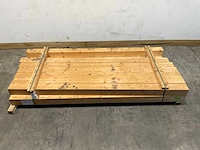 Vuren balk geschaafd en verlijmd 240x12x12 cm (16x) - afbeelding 2 van  7