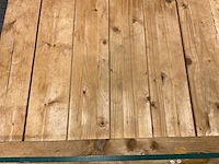 Vuren balk geschaafd en verlijmd 240x12x12 cm (16x) - afbeelding 3 van  7