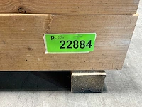 Vuren balk geschaafd en verlijmd 240x12x12 cm (16x) - afbeelding 6 van  7