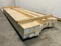 Vuren balk geschaafd en verlijmd 326x12x12 cm (15x) - afbeelding 4 van  7
