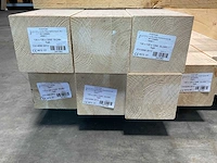 Vuren balk geschaafd en verlijmd 326x12x12 cm (15x) - afbeelding 6 van  7