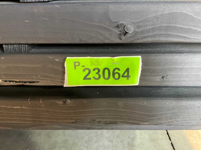 Vuren balk geschaafd zwart 400x12x4,5 cm (41x) - afbeelding 6 van  6