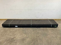 Vuren balk geschaafd zwart 400x16x4,5 cm (50x) - afbeelding 2 van  6