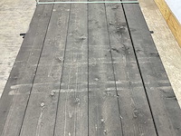 Vuren balk geschaafd zwart 400x16x4,5 cm (54x) - afbeelding 3 van  6