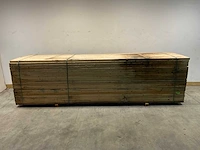 Vuren balk ruw - 420x12,5x5 cm (50x) - afbeelding 2 van  5