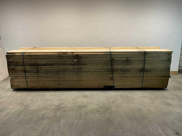 Vuren balk ruw - 480x12,5x6,3 cm (20x) - afbeelding 2 van  7