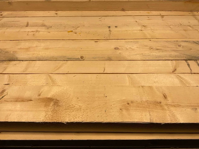 Vuren balk ruw - 480x12,5x6,3 cm (20x) - afbeelding 3 van  7