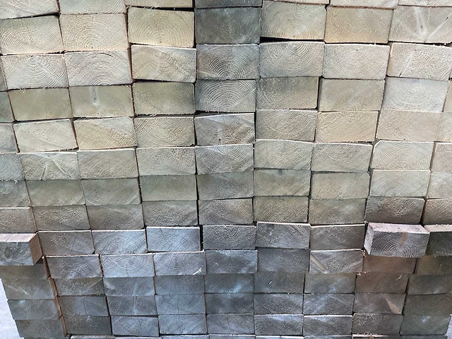 Vuren balk ruw - 480x12,5x6,3 cm (20x) - afbeelding 6 van  7