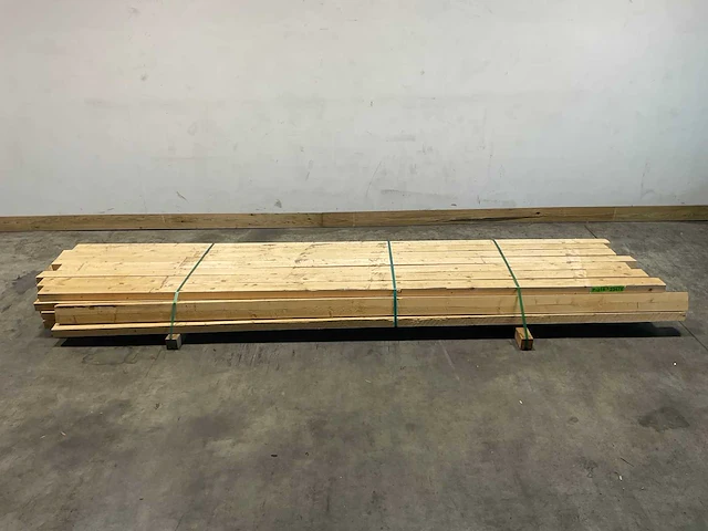 Vuren balk ruw 360x10x5 cm (29x) - afbeelding 2 van  7