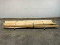 Vuren balk ruw 360x10x5 cm (29x) - afbeelding 2 van  7
