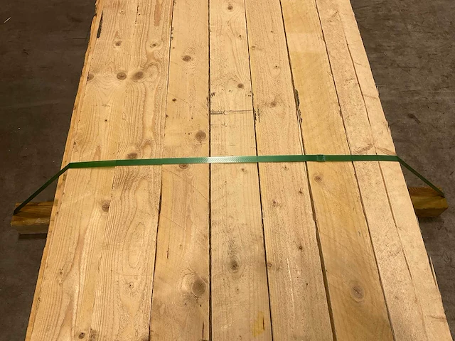 Vuren balk ruw 360x10x5 cm (29x) - afbeelding 3 van  7