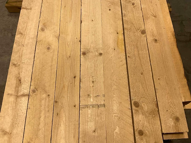 Vuren balk ruw 360x10x5 cm (29x) - afbeelding 4 van  7