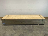 Vuren balk ruw 360x15x4,4 cm (40x) - afbeelding 2 van  7