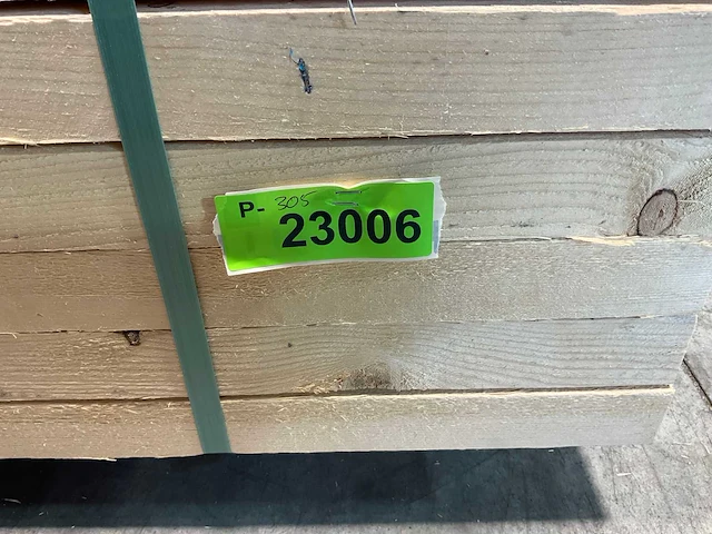 Vuren balk ruw 360x15x4,4 cm (40x) - afbeelding 7 van  7