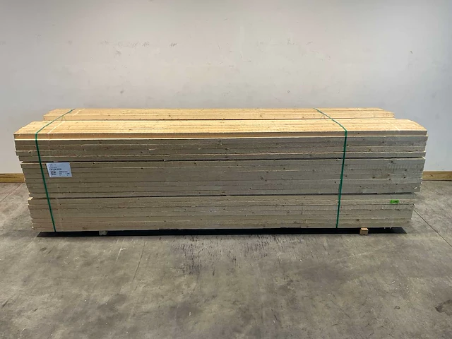 Vuren balk ruw 390x10x5 cm (50x) - afbeelding 2 van  8