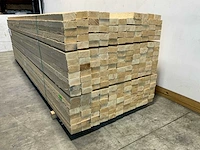 Vuren balk ruw 390x10x5 cm (50x) - afbeelding 5 van  8