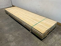 Vuren balk ruw 390x15x5 cm (34x) - afbeelding 1 van  7