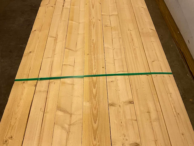 Vuren balk ruw 390x15x5 cm (34x) - afbeelding 4 van  7