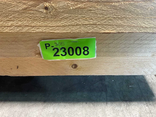 Vuren balk ruw 390x15x5 cm (34x) - afbeelding 7 van  7